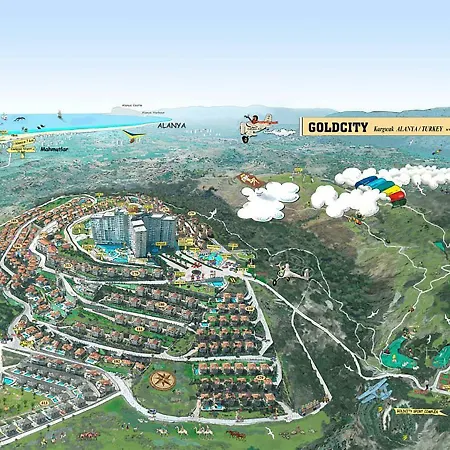 2+1 In Goldcity 5-stars * Mahmutlar